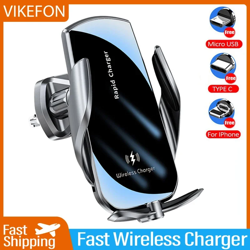 Car Cable Organizer - VIKEFON-cargador inalámbrico para coche, accesorio de