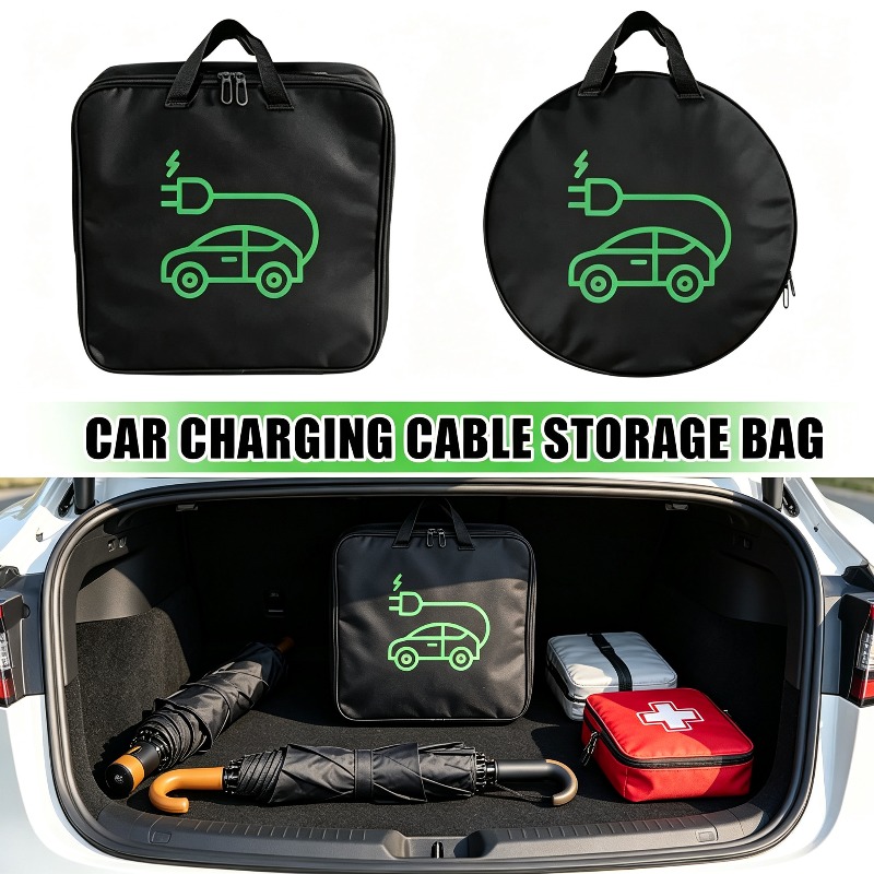 Car Cable Organizer - Bolsa Impermeable para Cargador de Coche