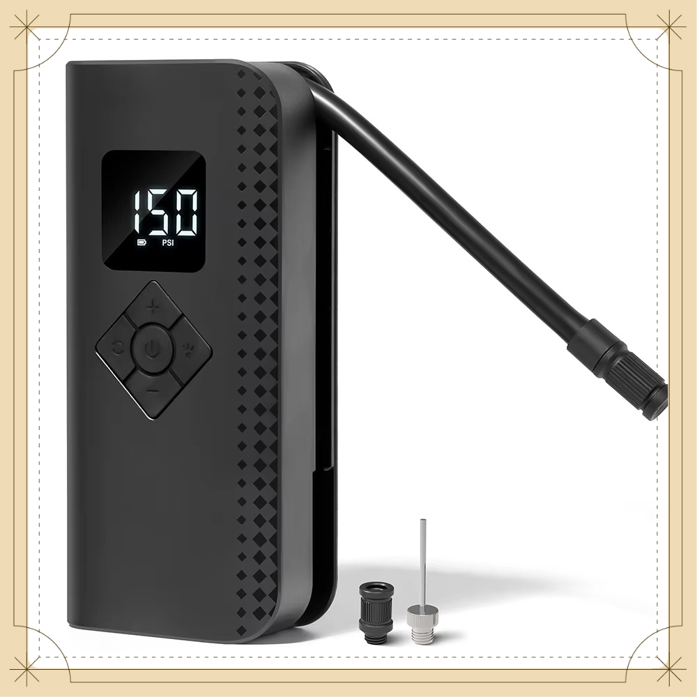 Car Portable Tire Inflator - Inflador de Neumáticos Eléctrico Portátil Mini