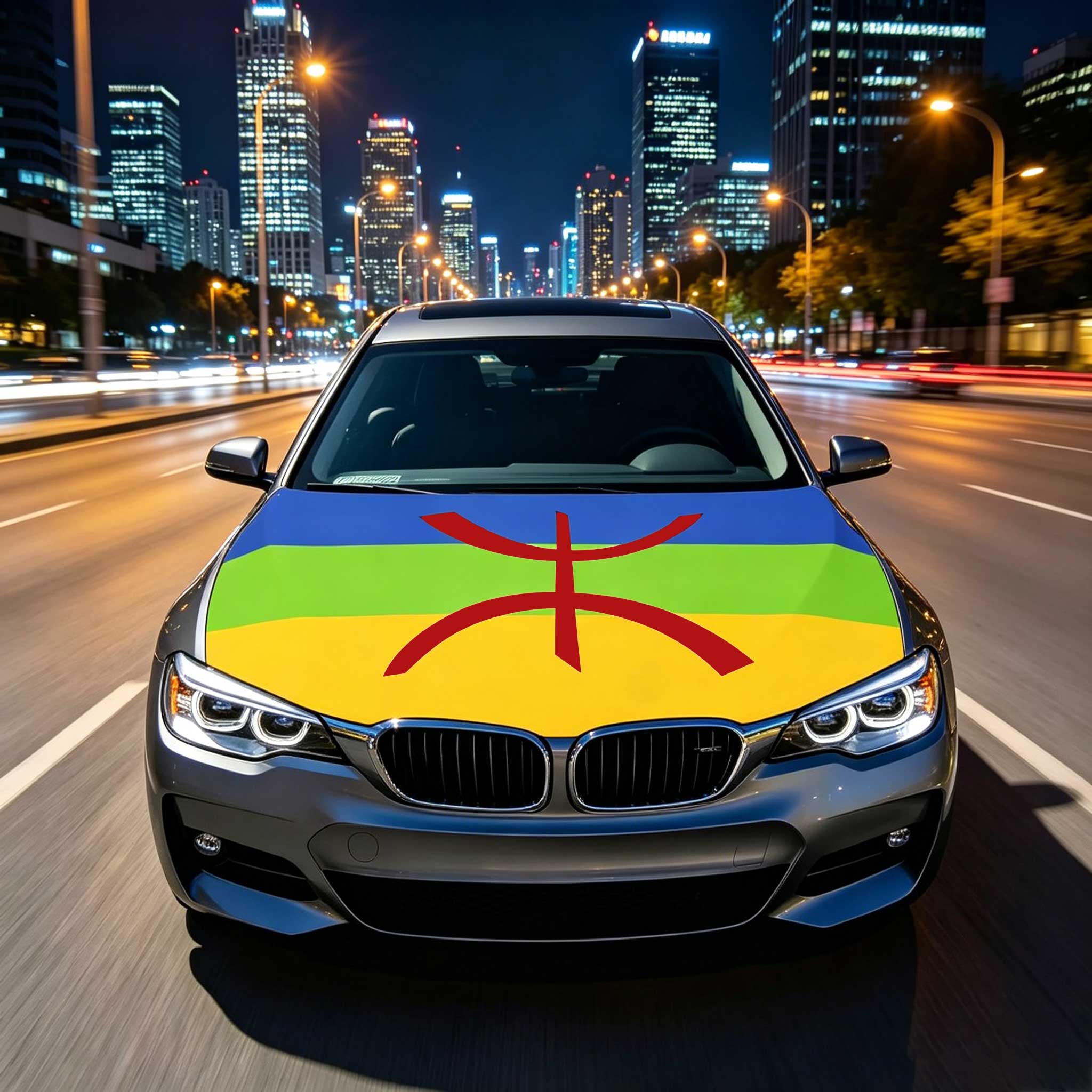 Car Accessories Egypt - Bandera Nacional Bereber de Kabylia de