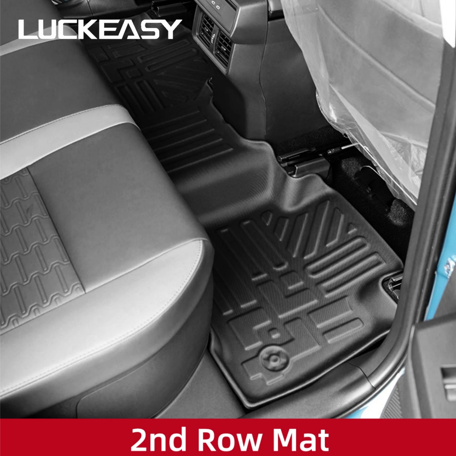 Car Accessories Exterior - LUCKEASY Alfombrilla de Piso TPE para