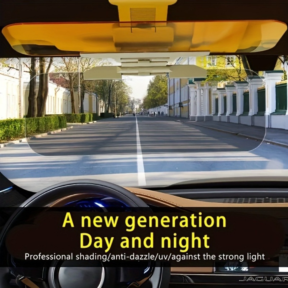 Car Accessories For Night Driving - Visera Antideslumbrante Universal para Automóvil, Extensible,