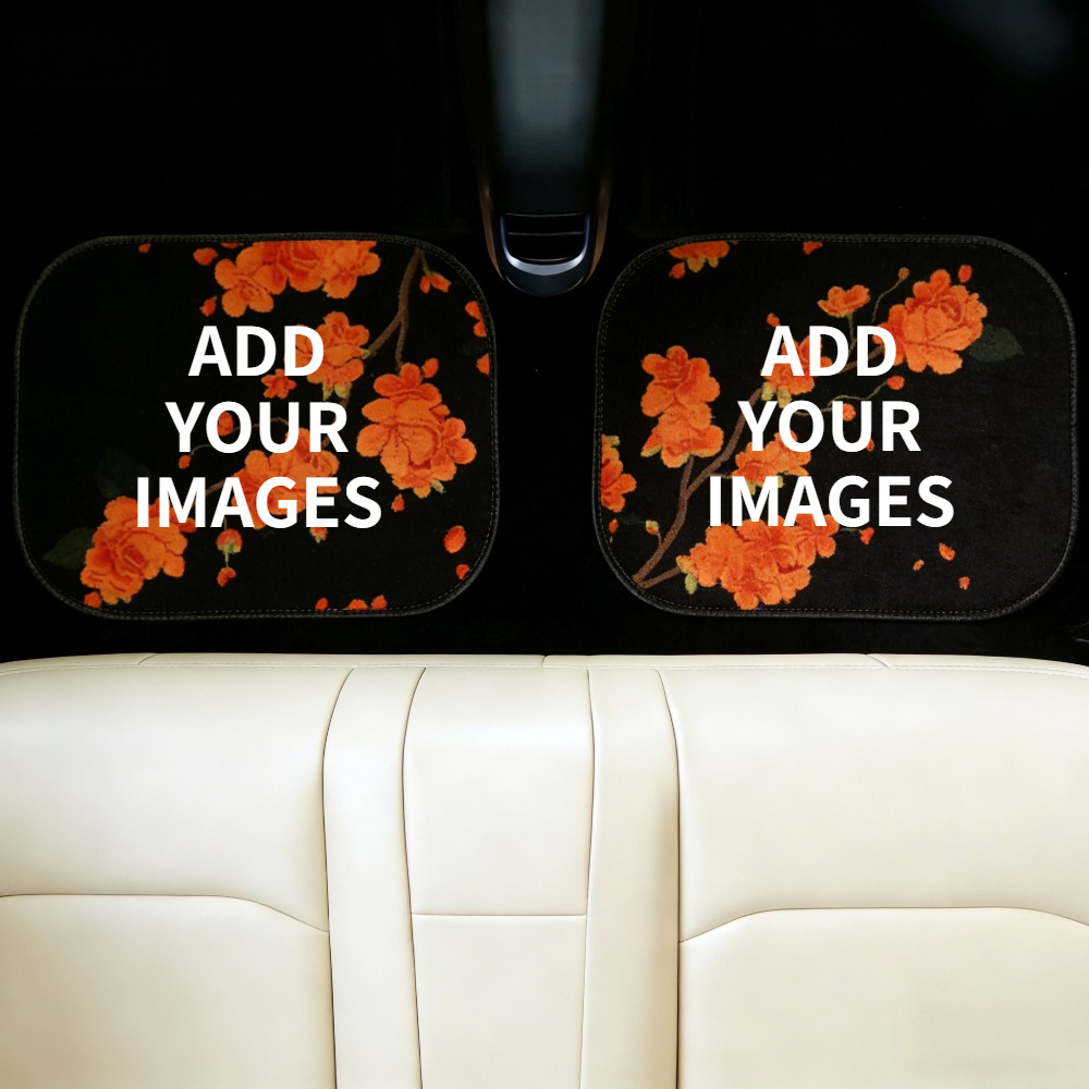 Car Accessories For Interior - 1 juego/2 juegos de alfombrillas personalizadas