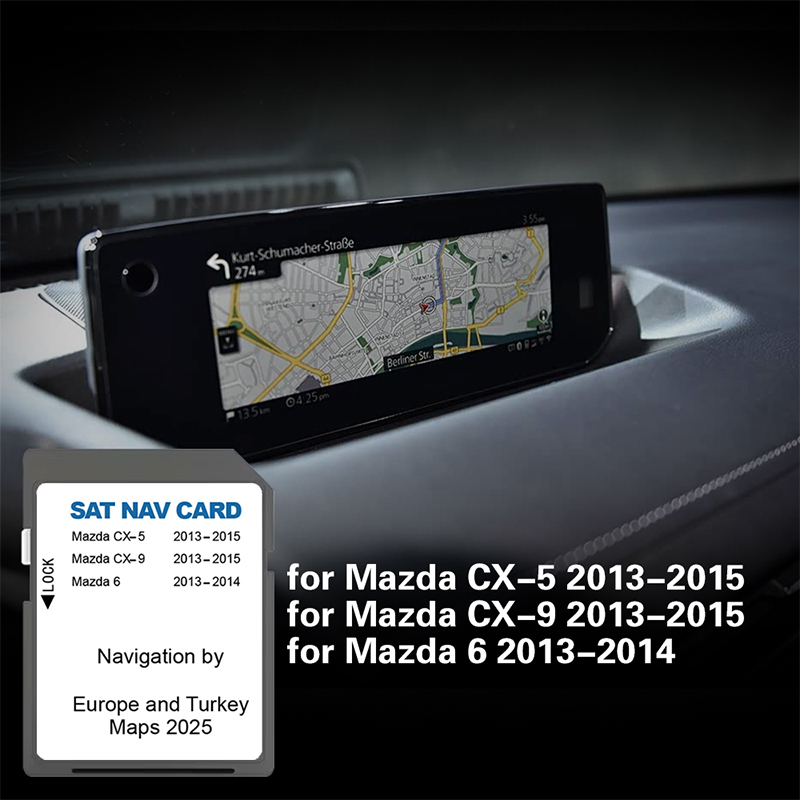 Car Accessories Uk - Tarjeta SD Navi Europa Reino Unido