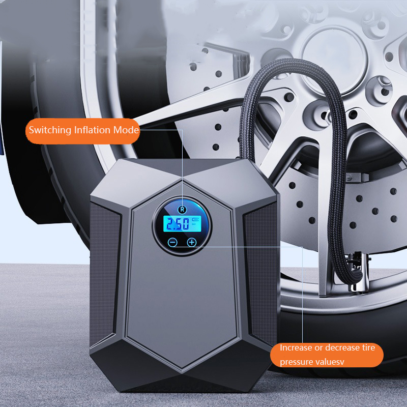 Compresor de Aire Portátil con - Car Portable Tire Inflator reseña y precio