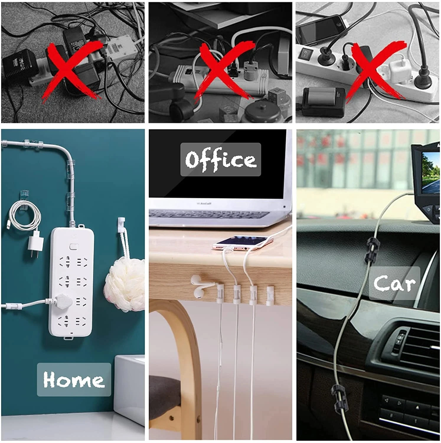 Organizador de cables, soporte - Car Cable Organizer reseña y precio