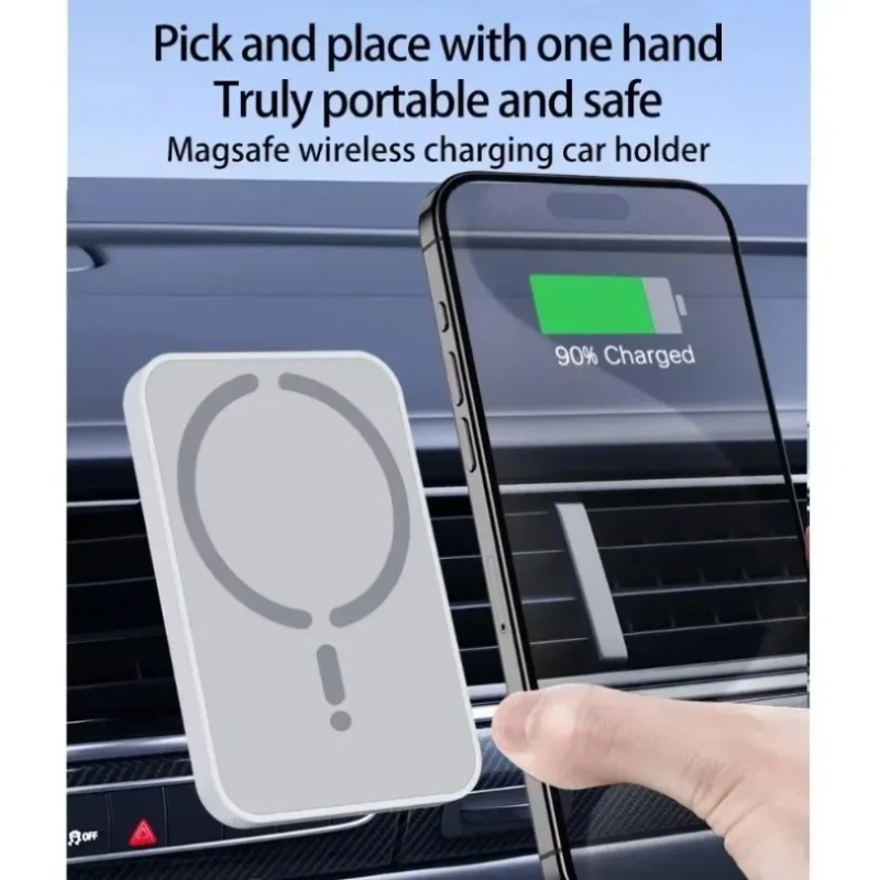 Cargador Inalámbrico Magnético - Car Cable Organizer reseña y precio