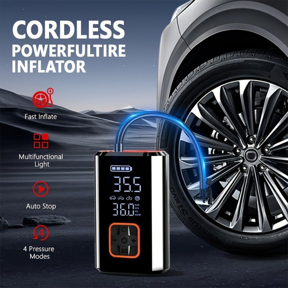 Compresor de Aire Portátil Ina - Car Portable Tire Inflator reseña y precio