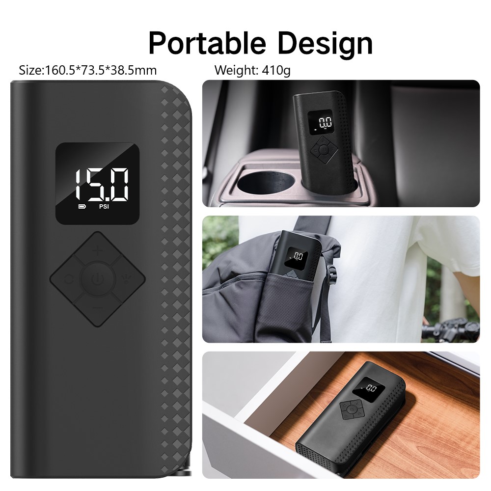 Inflador de Neumáticos Eléctri - Car Portable Tire Inflator reseña y precio
