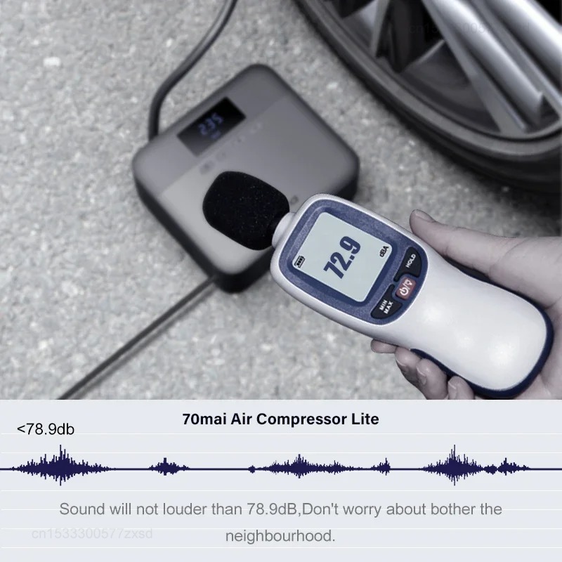 Compresor de aire portátil 70m - Car Portable Tire Inflator reseña y precio