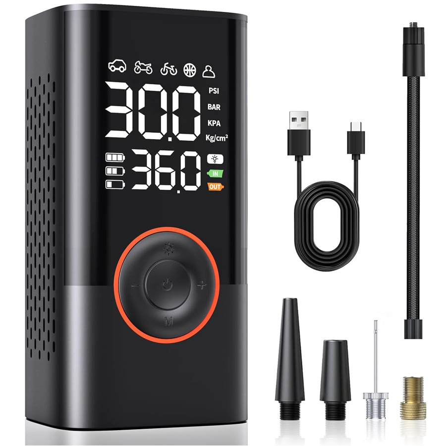 Bomba de Aire Inteligente Inal - Car Portable Tire Inflator reseña y precio