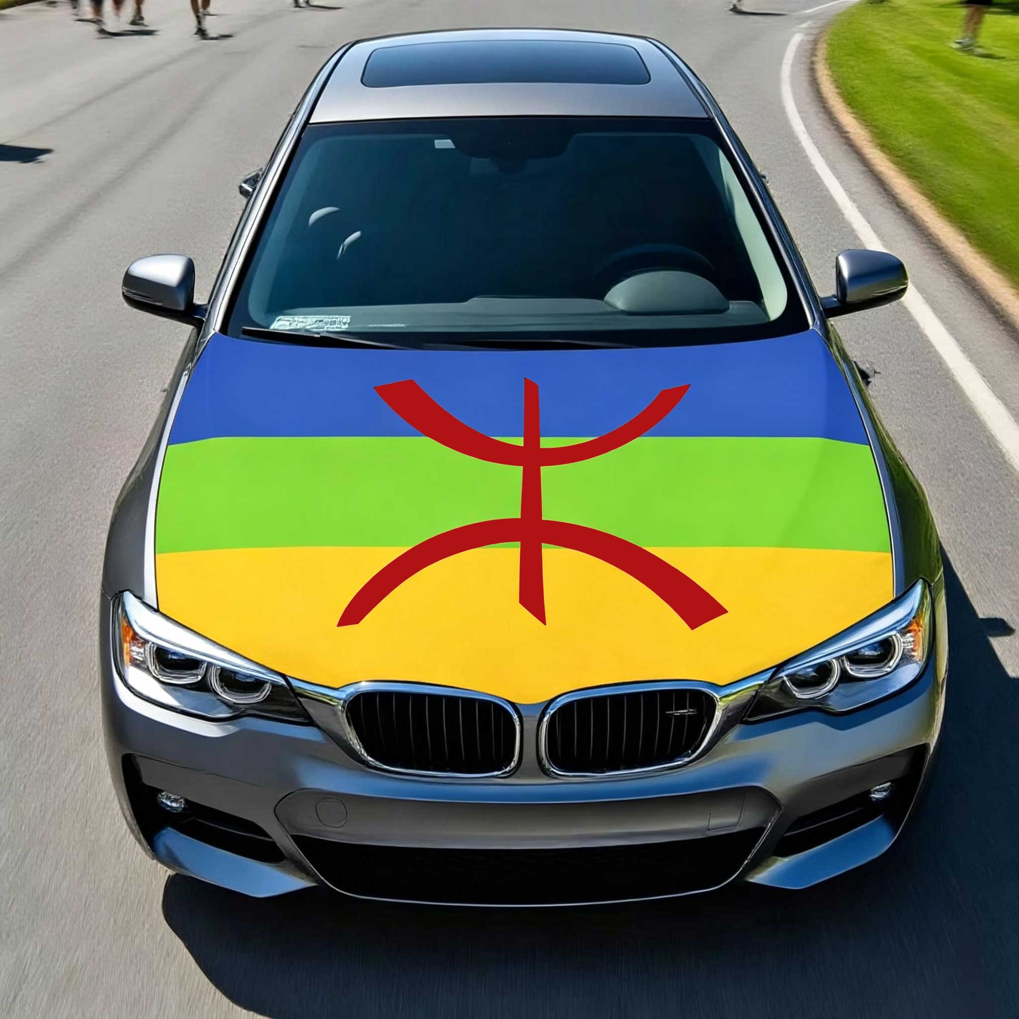 Bandera Nacional Bereber de Ka - Car Accessories Egypt reseña y precio