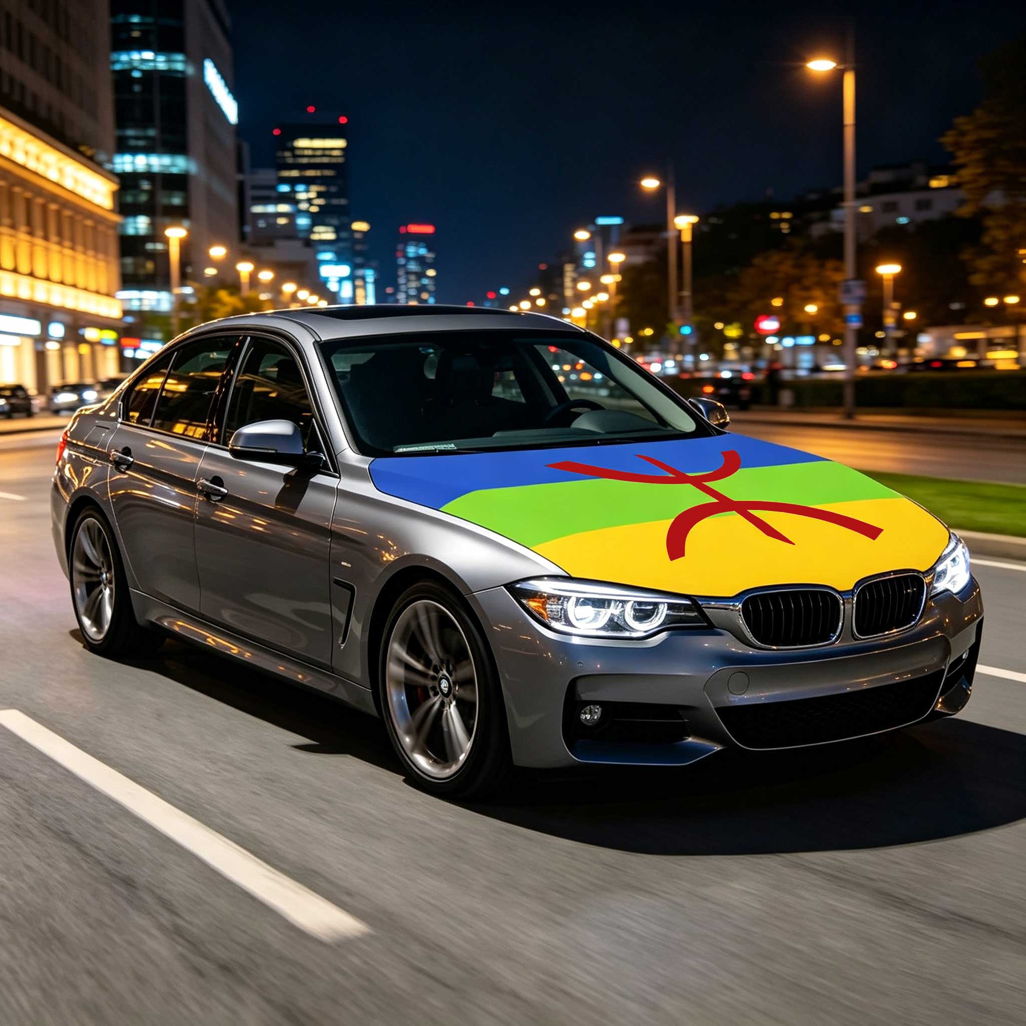 Bandera Nacional Bereber de Ka - Car Accessories Egypt reseña y precio