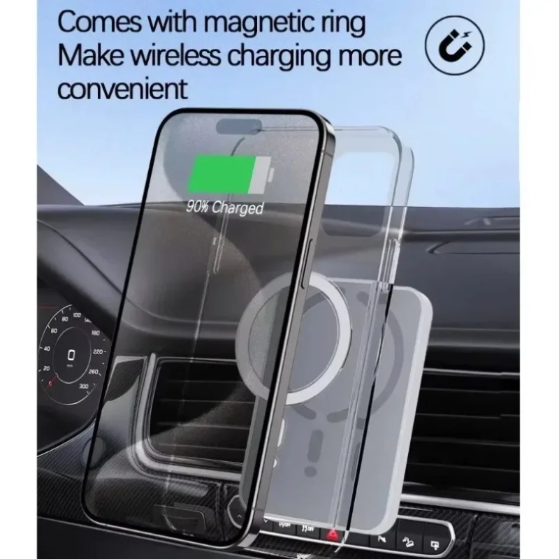 Cargador inalámbrico magnético - Car Cable Organizer reseña y precio