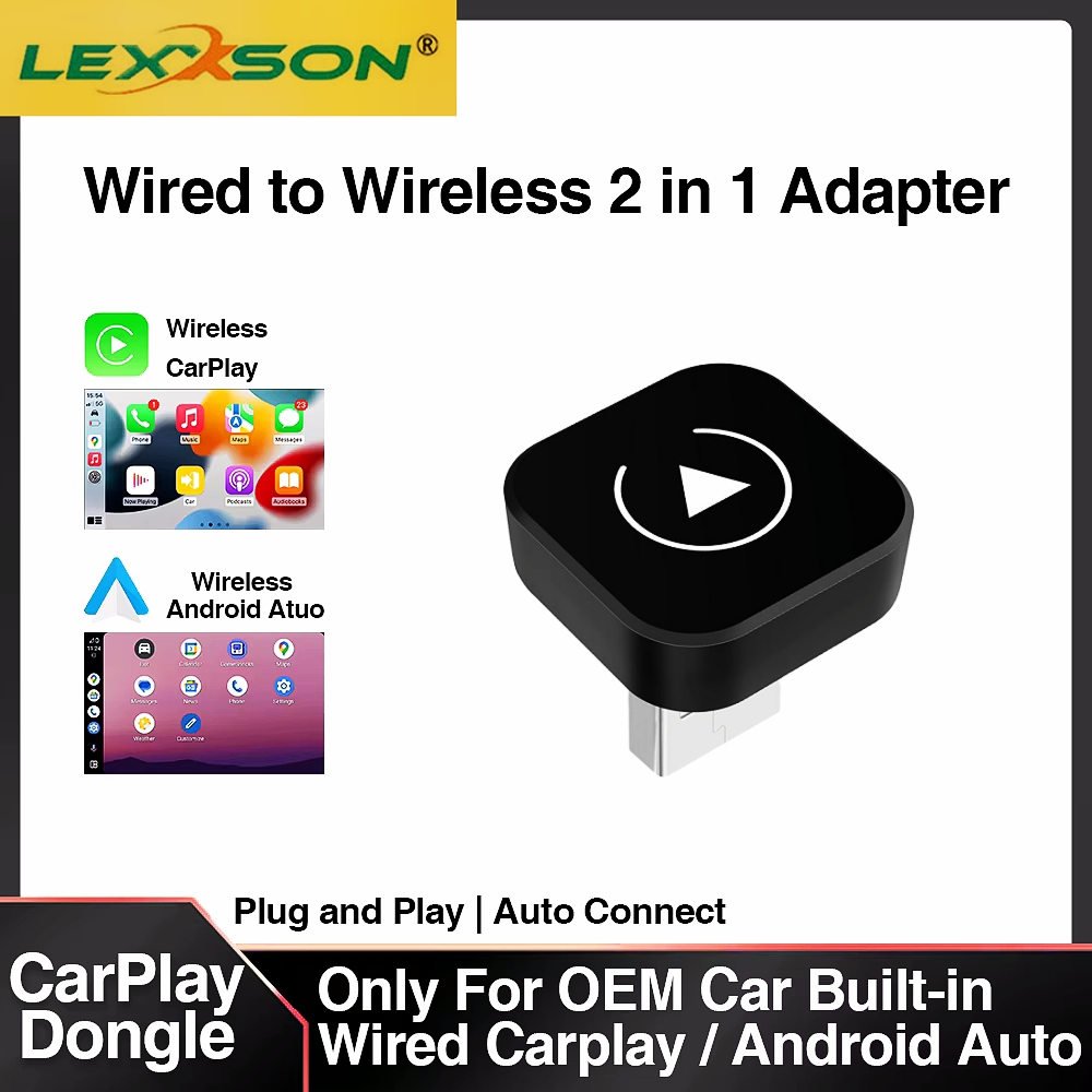 Dongle inalámbrico CarPlay 2 e - Car Accessories Youtube reseña y precio