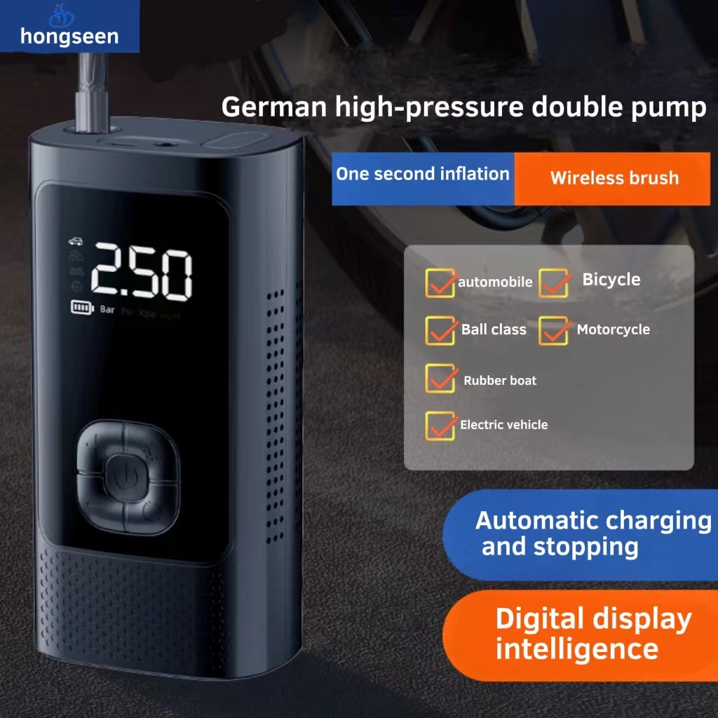 Bomba de Aire Portátil de 150  - Car Portable Tire Inflator reseña y precio