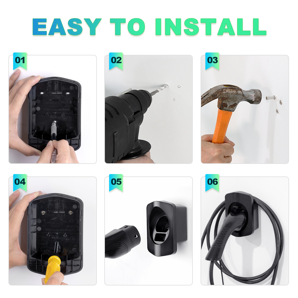 Soporte de cargador IPENGEN EV - Car Cable Organizer reseña y precio