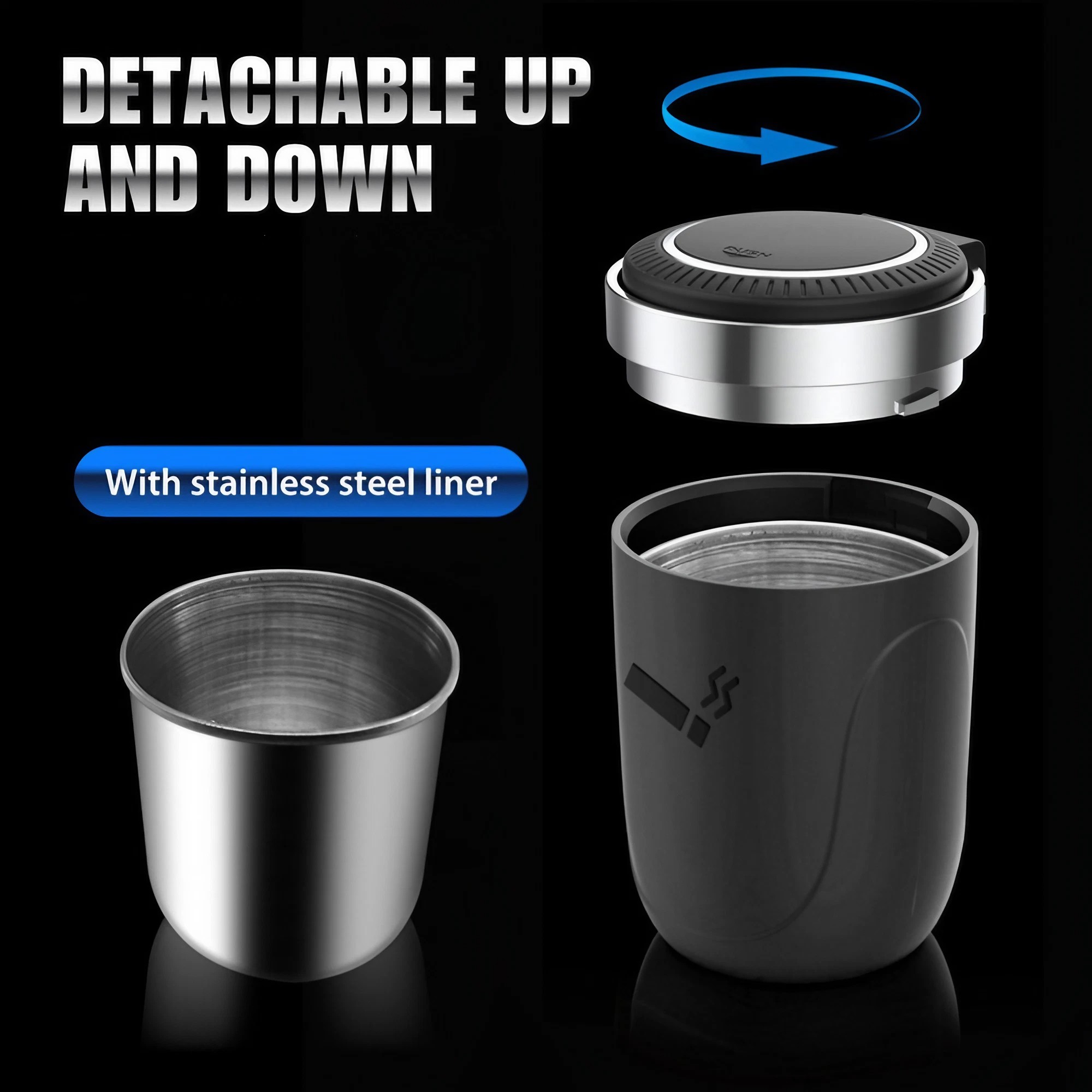 Cenicero para coche con luz LE - Car Accessories For Night Driving reseña y precio