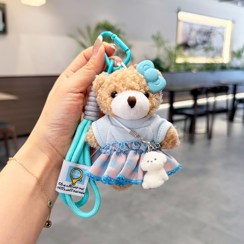 Llavero de oso de peluche crea - Car Accessories For Elderly reseña y precio