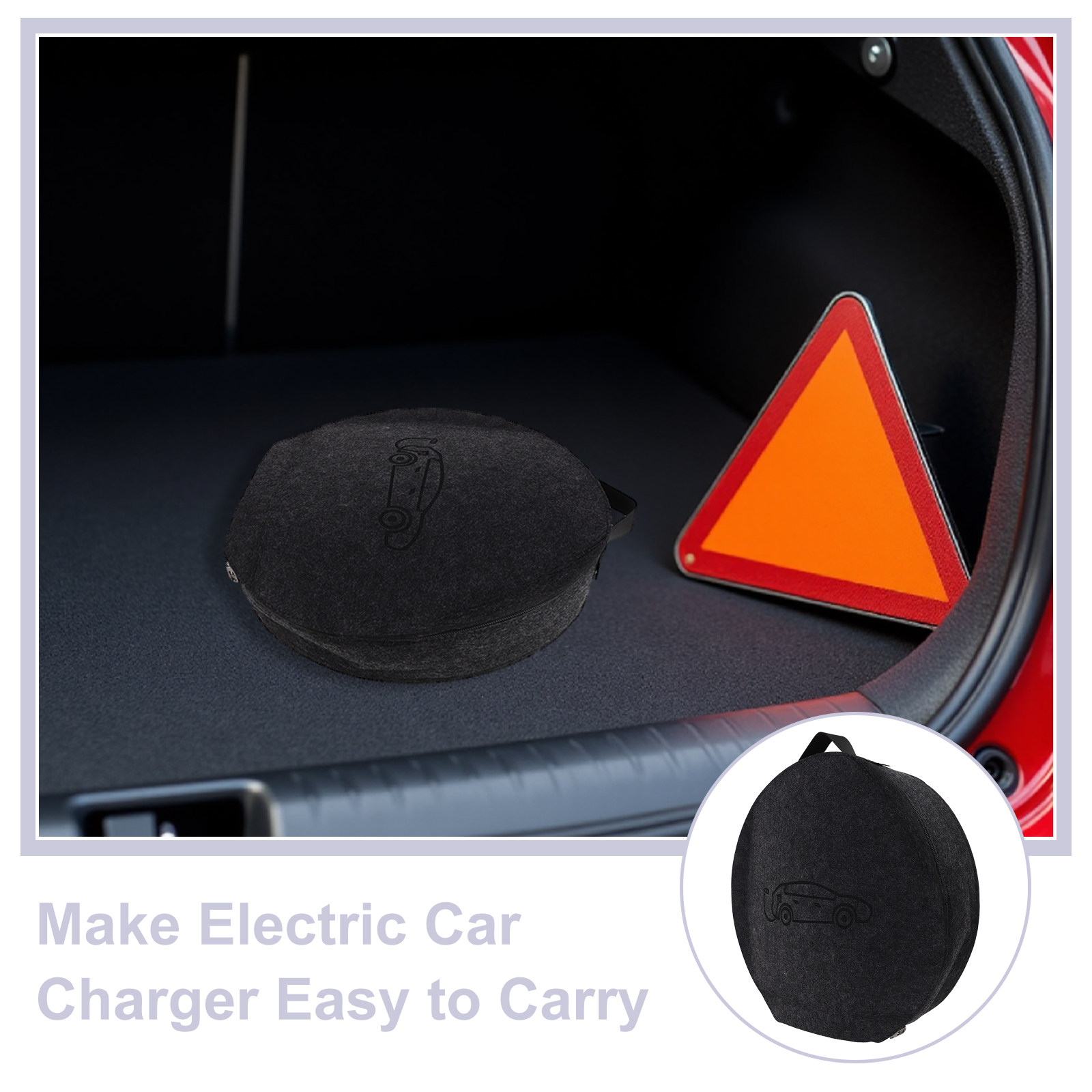 Bolsa de Almacenamiento para C - Car Cable Organizer reseña y precio