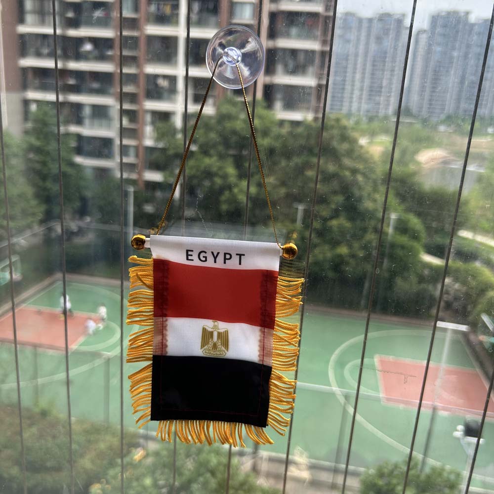Bandera de Egipto para Ventana - Car Accessories Egypt reseña y precio